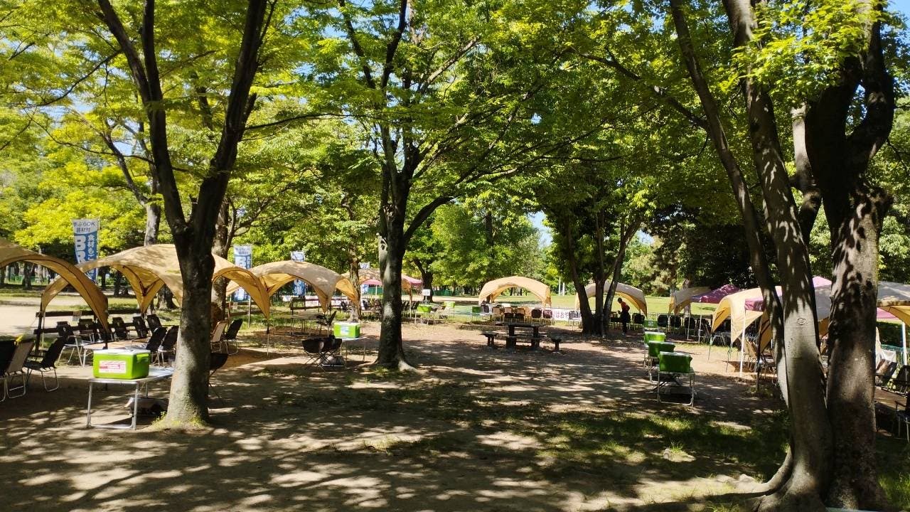 久宝寺緑地 有料BBQエリアの2枚目画像