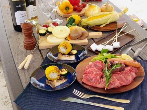 BBQ極プラン/ソフトドリンク飲み放題付き