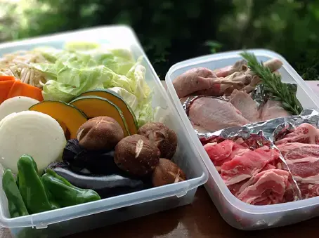 食材持込プラン