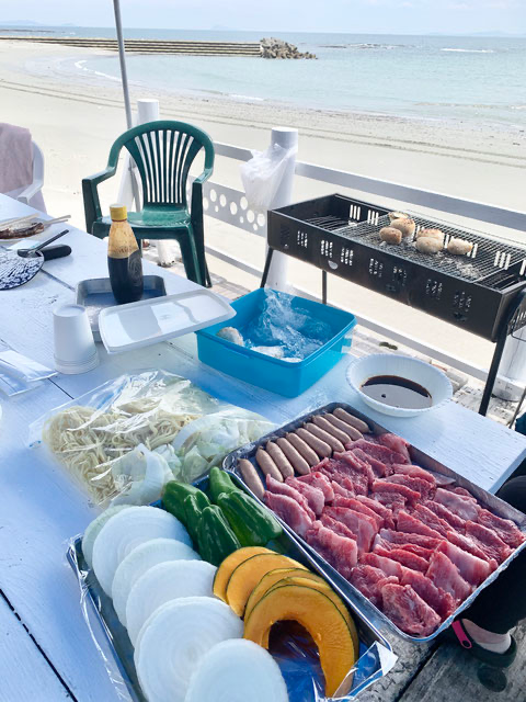 アメリカン牛BBQコース