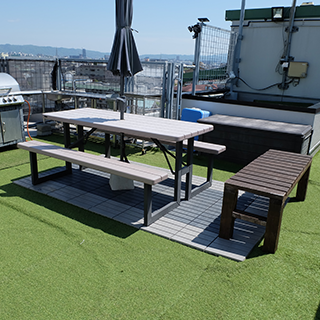 【7階専用】BBQも青空も貸切！完全プライベートな本格屋上BBQ