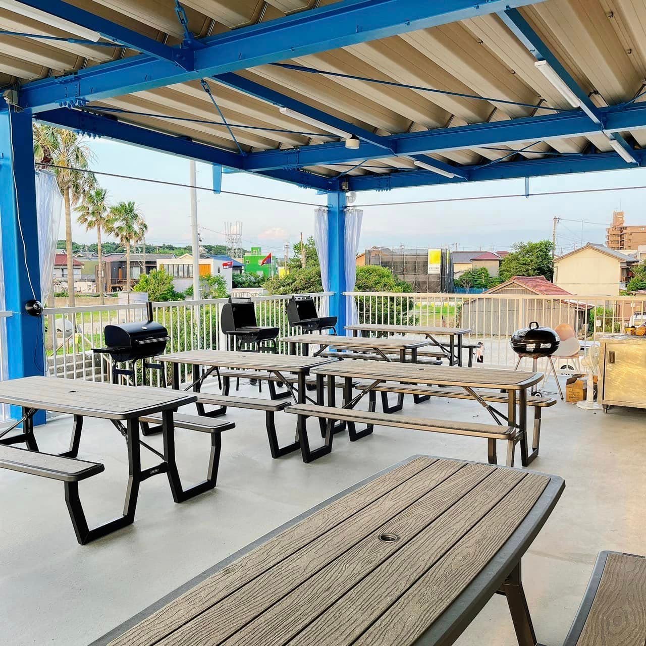 大野海岸 アメリカンバーベキューハウス ブルーテーブルのサブ写真4