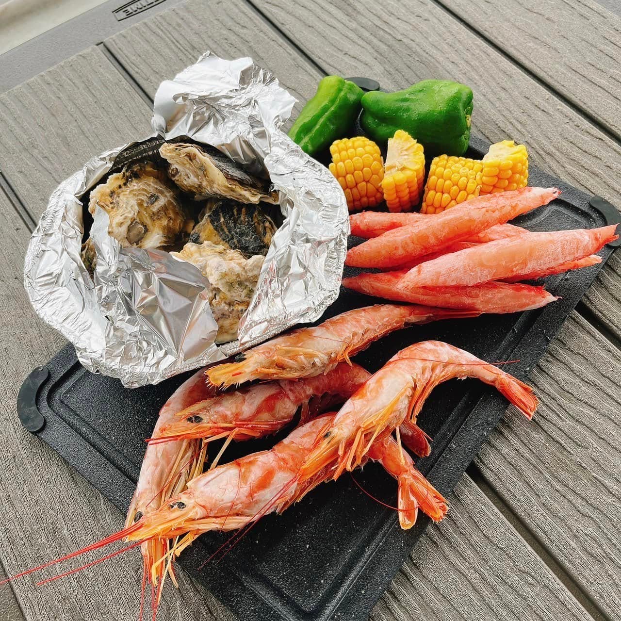 大野海岸 アメリカンバーベキューハウス ブルーテーブルのサブ写真7