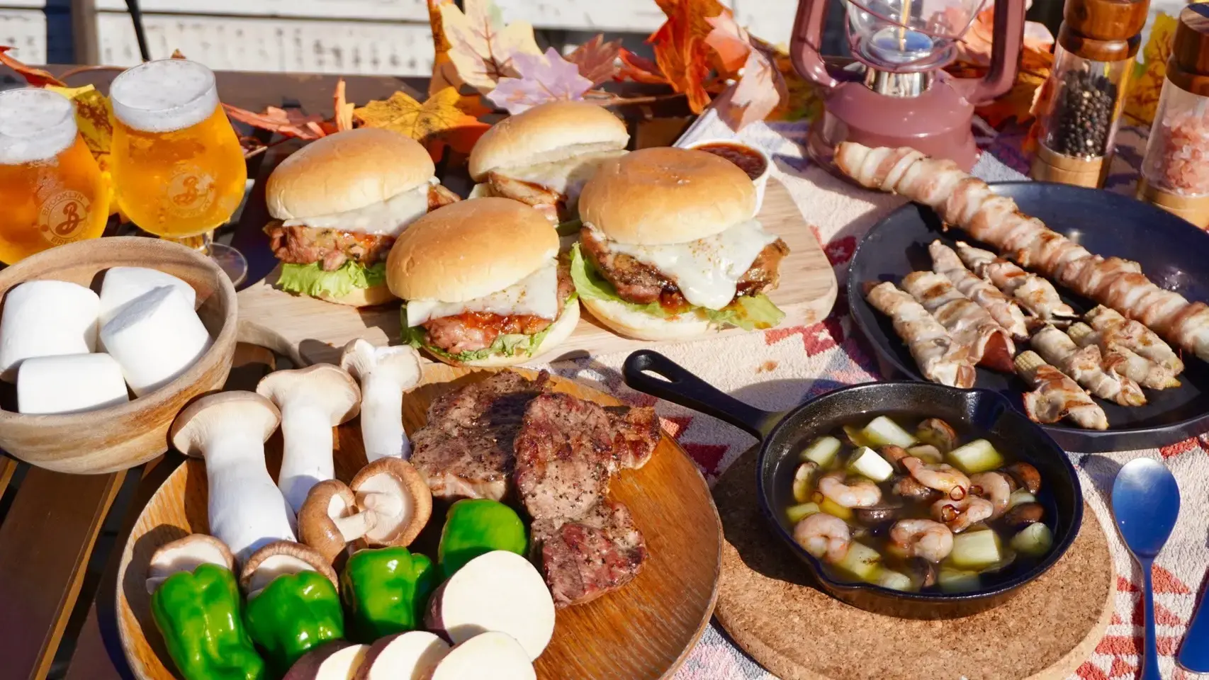Autumn BBQ コース