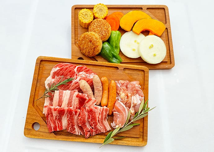 【手ぶらBBQ】フォレストコース