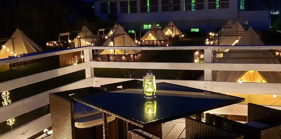 グランピング グランブルー