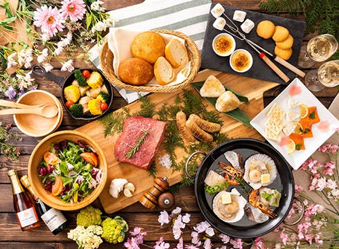 グランピングBBQ/春メニュー