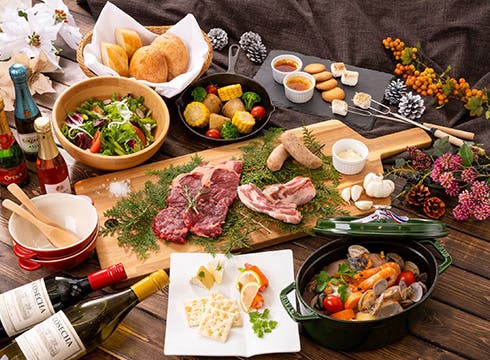 グランピングBBQ/冬メニュー