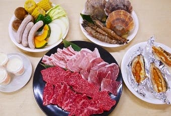 囲炉裏エリア/飛騨牛コース