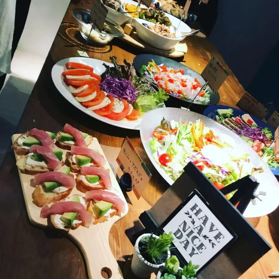 【B】お食事シェフ付きビュッフェ＆BBQ