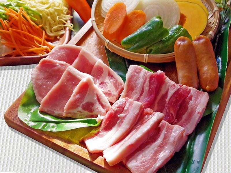 【食材メニュー】はまぽーくセット