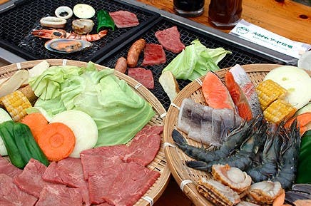 大山トム・ソーヤ牧場炭焼きバーベキューの1枚目画像