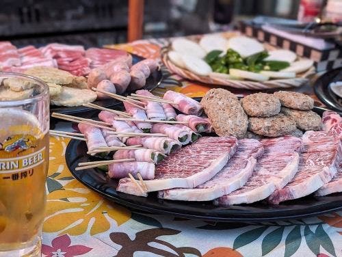 【2次会付き！3時間15分プラン】　サーロイン・特選BBQコース＋2次会プラン