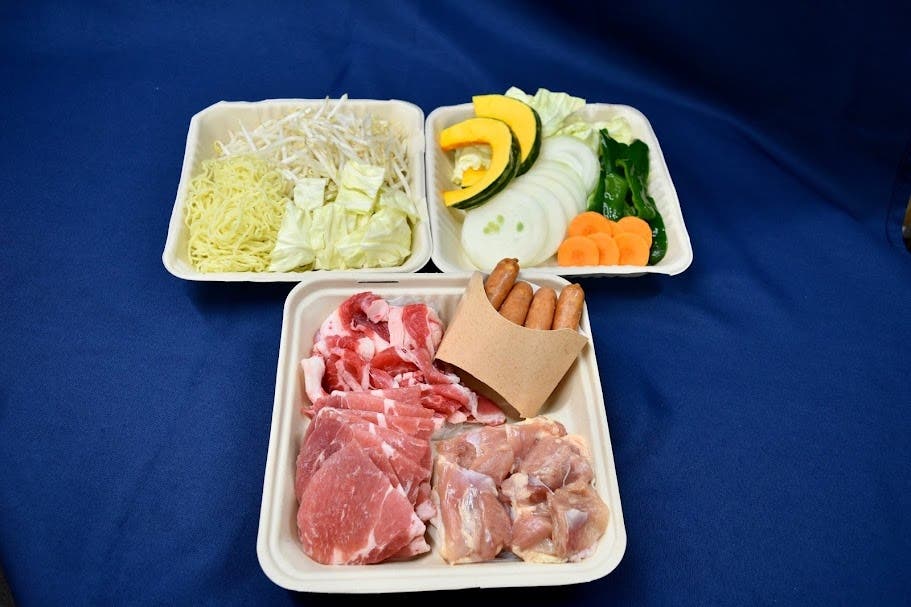 鉄板焼Aセット（輸入肉）