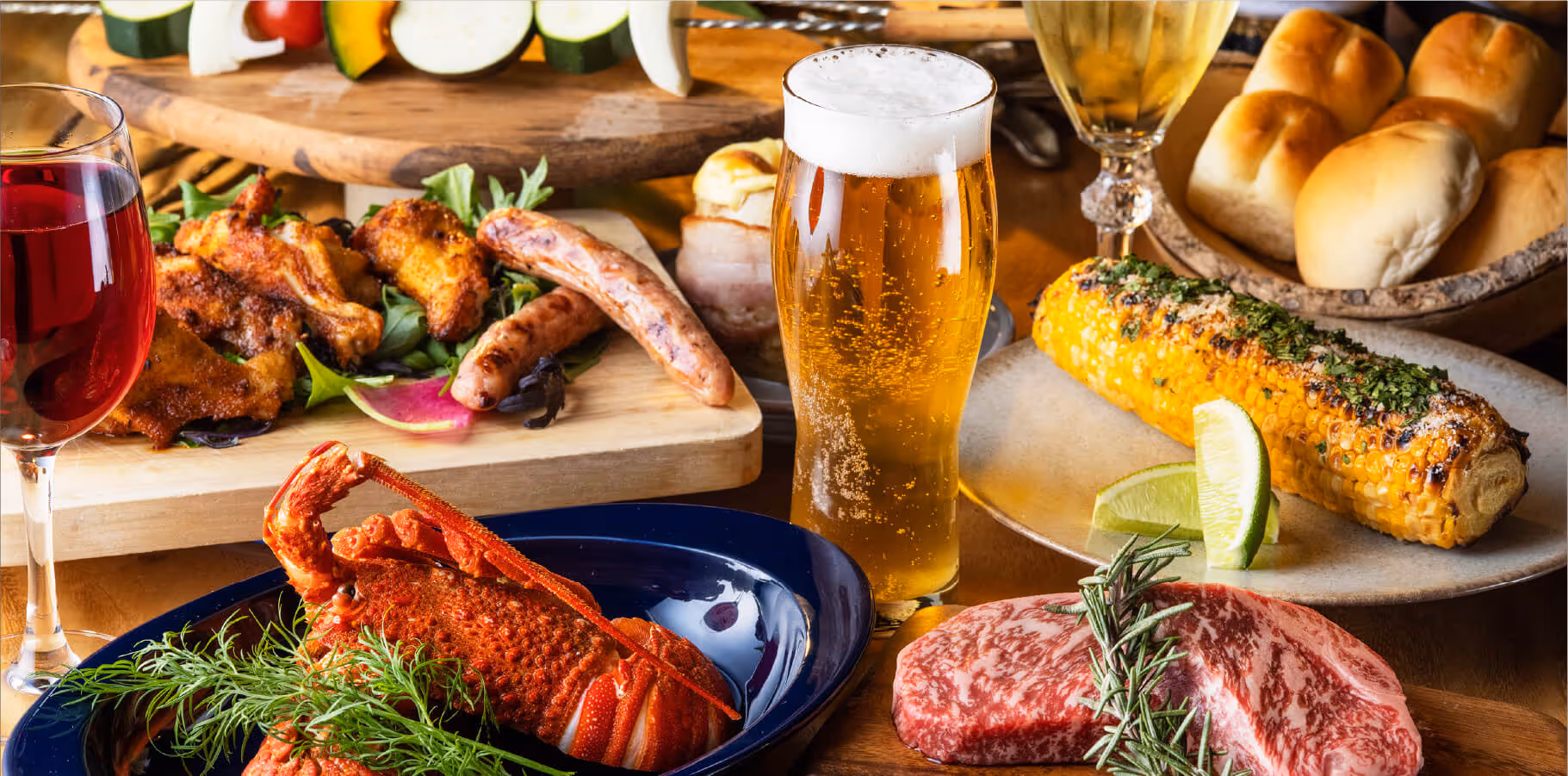 季節のBBQメニュー