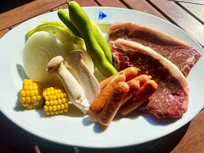 グラスフェッドビーフステーキBBQ