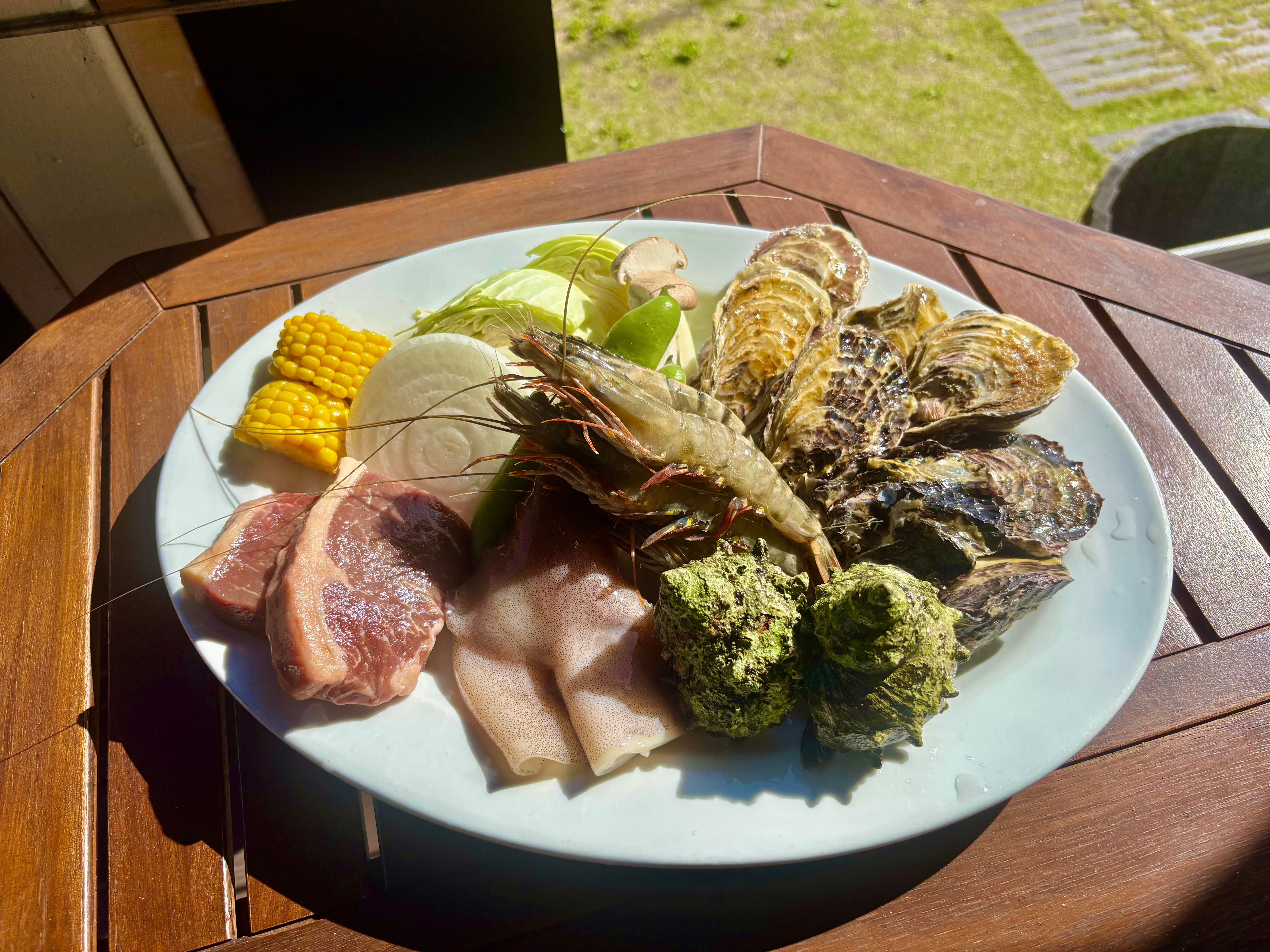 海鮮ステーキBBQ