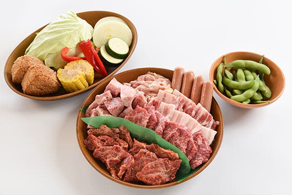 【BBQガーデン】若狭牛の入ったプラン