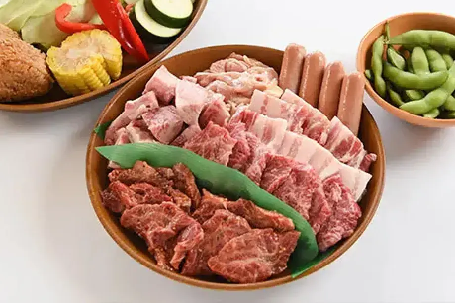 プチ贅沢若狭牛の入ったプラン