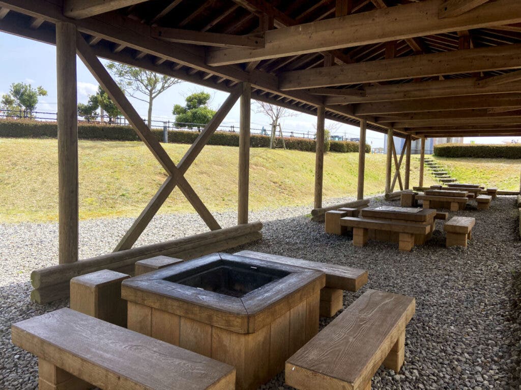 バーベキュー施設利用