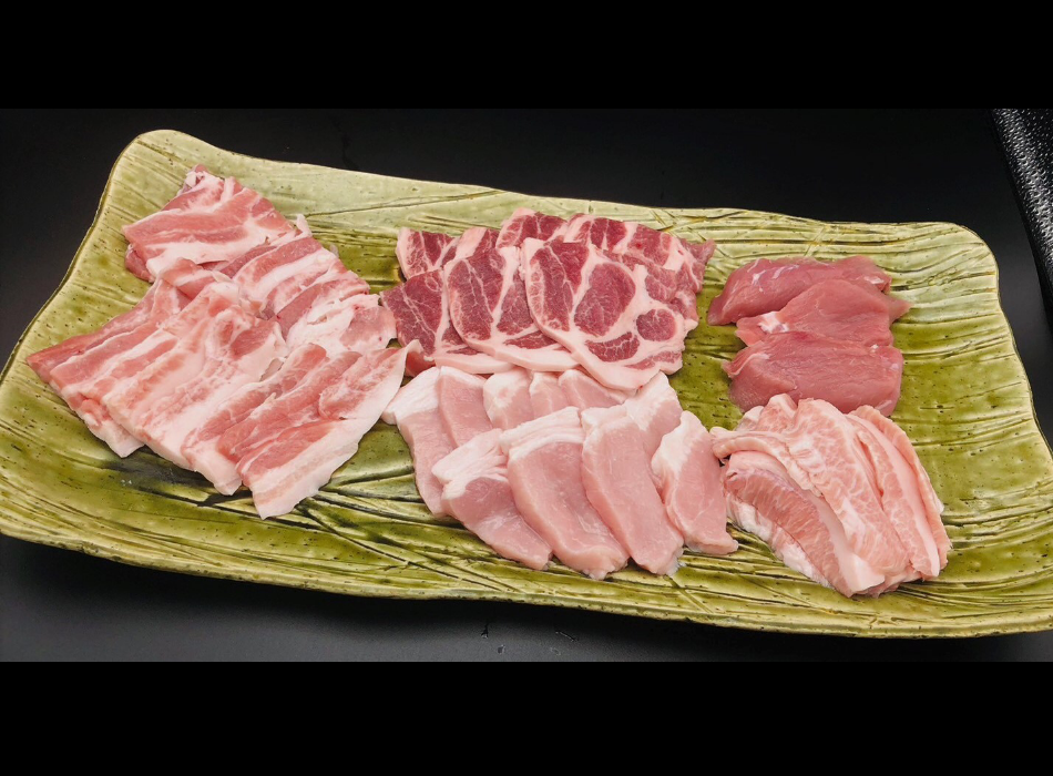 メルヘンポーク焼肉セット5種盛り