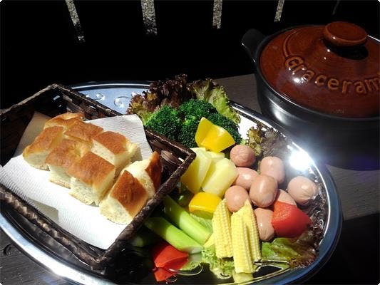 BBQチーズフォンデュセット