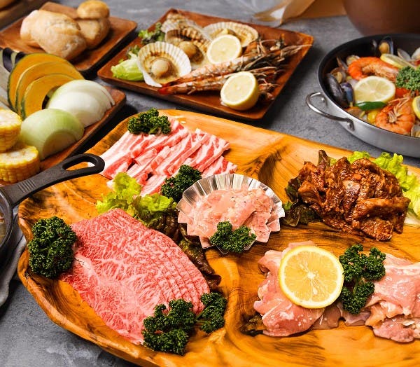 グランピング用BBQメニュー