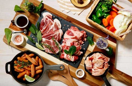 ベーシックBBQプラン/機材・食材セット
