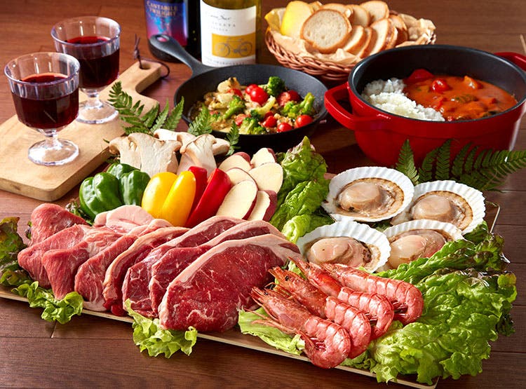 ご夕食～BBQ Dinner～