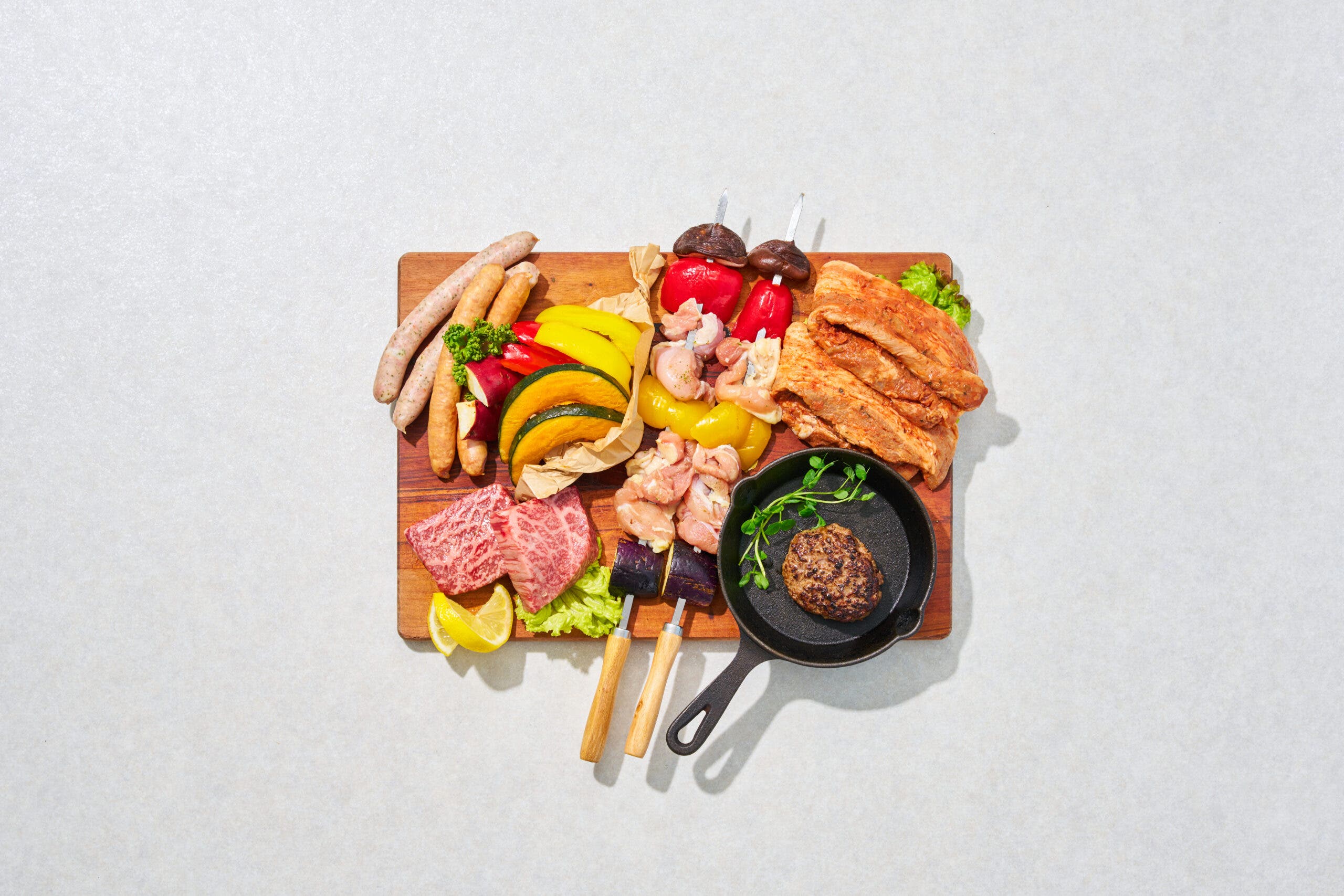 【日帰りBBQ】選べる7種BBQセット