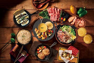 予約で安心！グランピングBBQプラン