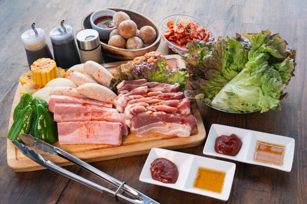 【日帰りBBQ】サムギョプサル風BBQコース