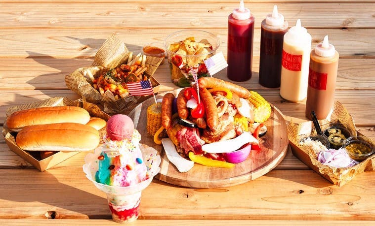【旅するBBQプラン】アメリカンコース