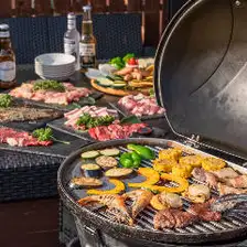 【2時間飲み放題】全14品！屋上テラスでBBQコース