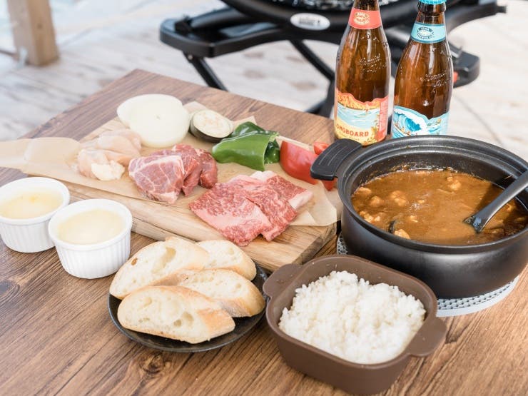 【11月～3月冬季限定】ビーフシチュー＆チーズフォンデュBBQプラン