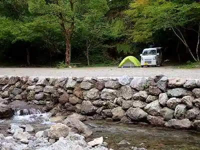 鏡川源流憩いの広場