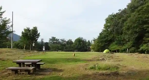 馬見ヶ崎河川公園内キャンプ場