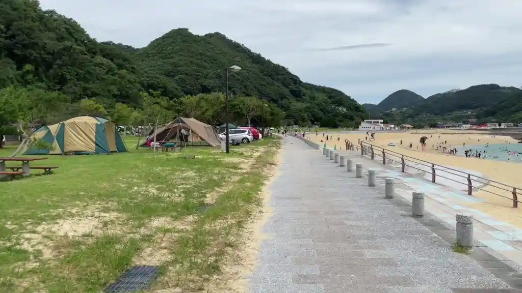 結の浜 キャンプ場の1枚目画像