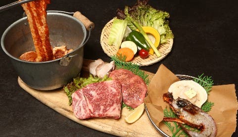 和牛ロース&極牛タンBBQセット