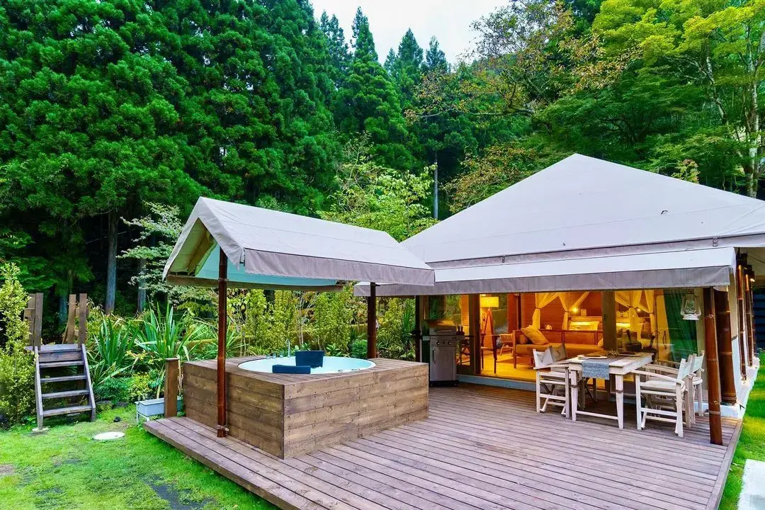 KEIKOKU GLAMPING TENT 渓谷グランピングテントエリアの2枚目画像