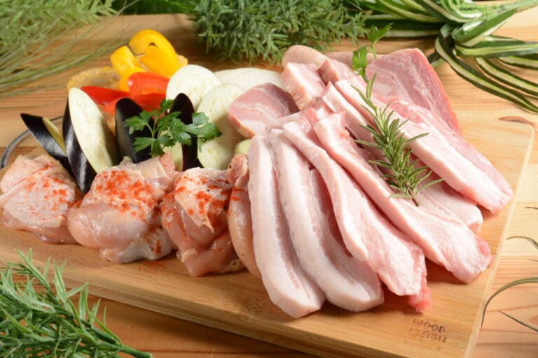 乙姫ポーク使用のお手軽ライトBBQプラン