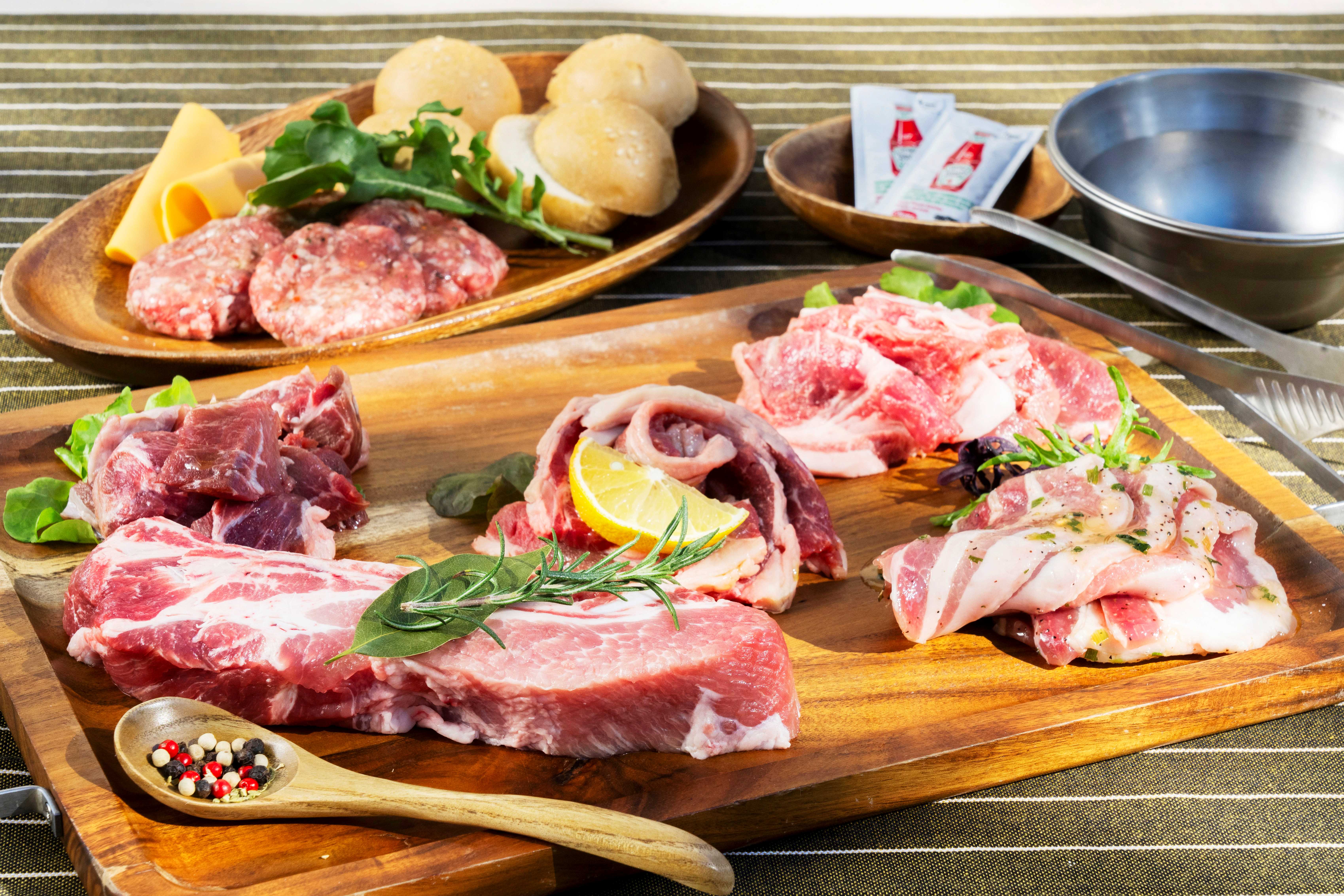 国産ブランド豚「JAPAN X」BBQセット（2～3名推奨）