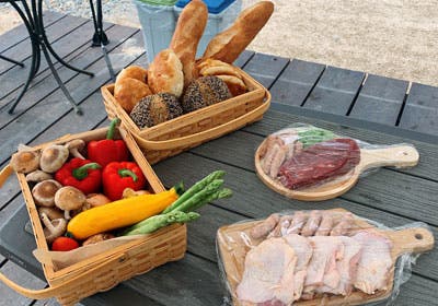 みのり牛メインのBBQプラン