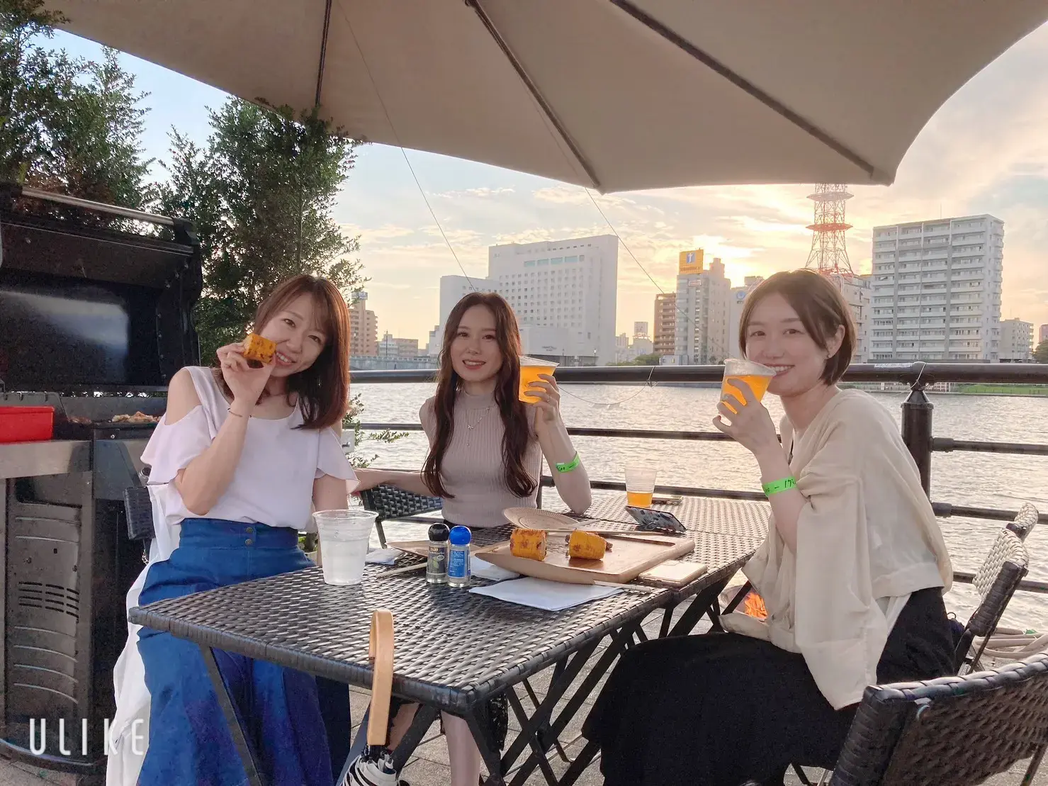 萬代橋BBQ in 万代テラス ハジマリヒロバの2枚目画像