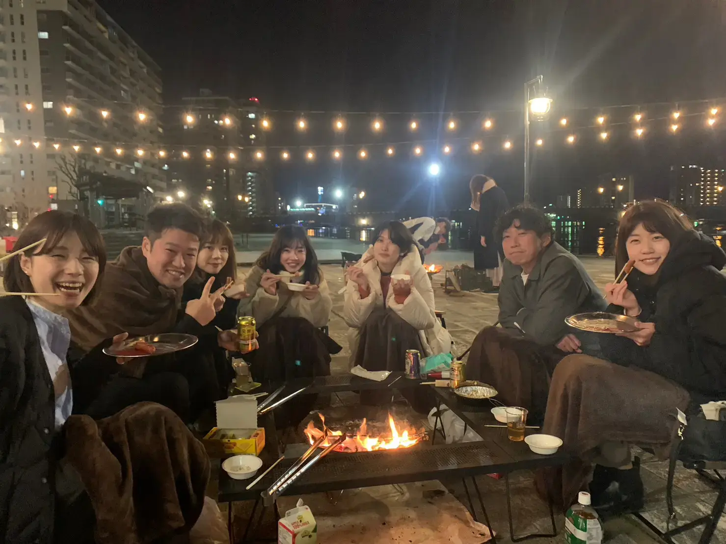 萬代橋BBQ in 万代テラス ハジマリヒロバの3枚目画像