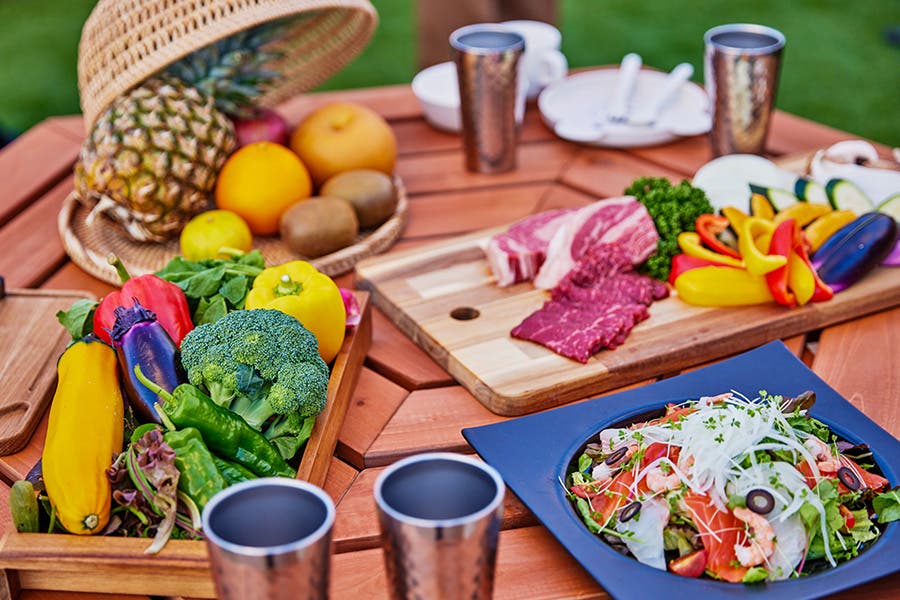 グランピングBBQ