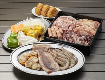 3時間飲み放題付/海鮮BBQコース