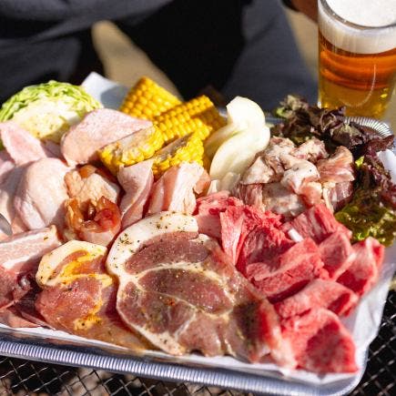 贅沢BBQコース/飲み放題付き
