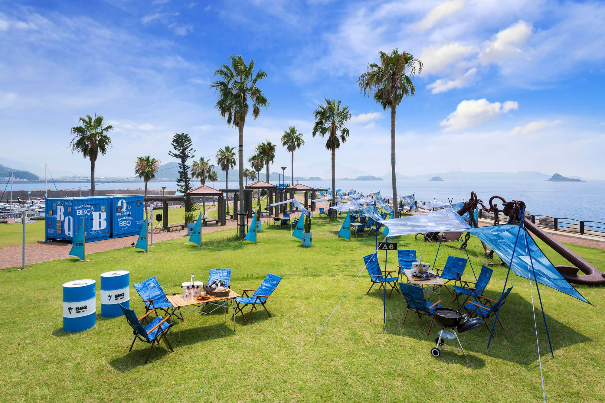 THE VILLAS NAGASAKI「SUNSET MARINA BBQ GARDEN」の1枚目画像