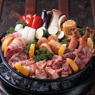 【2時間飲み放題付き】お肉＋野菜コース
